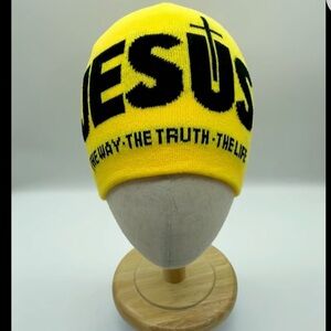 JESUS KNIT BEANIE
